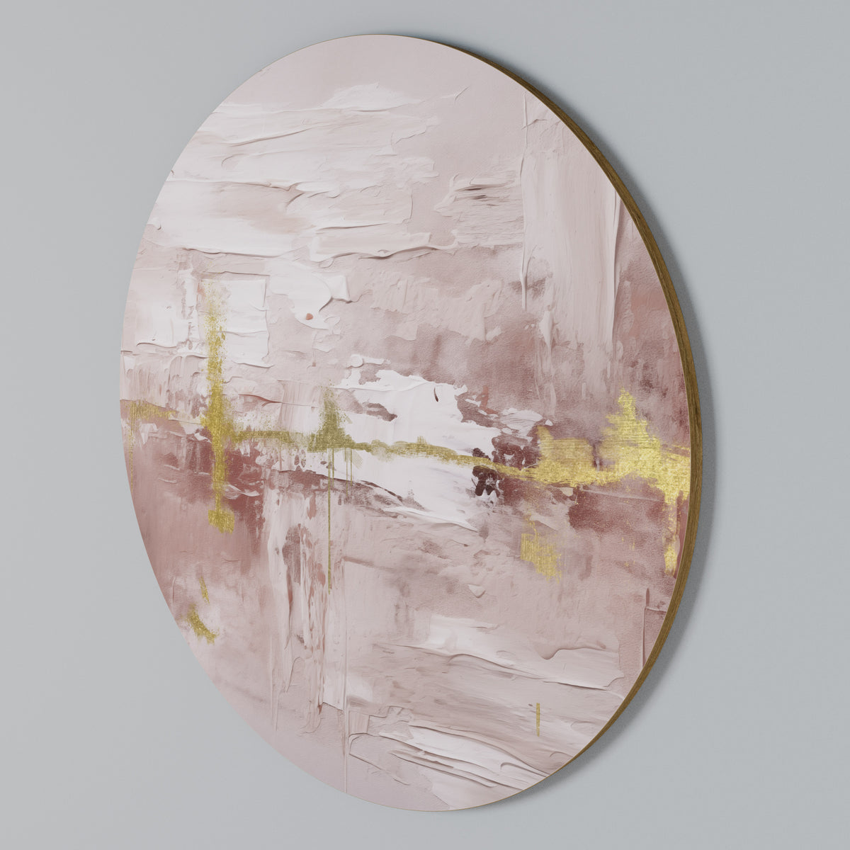 PROSECCO IMPRESSION Arte de pared redondo
