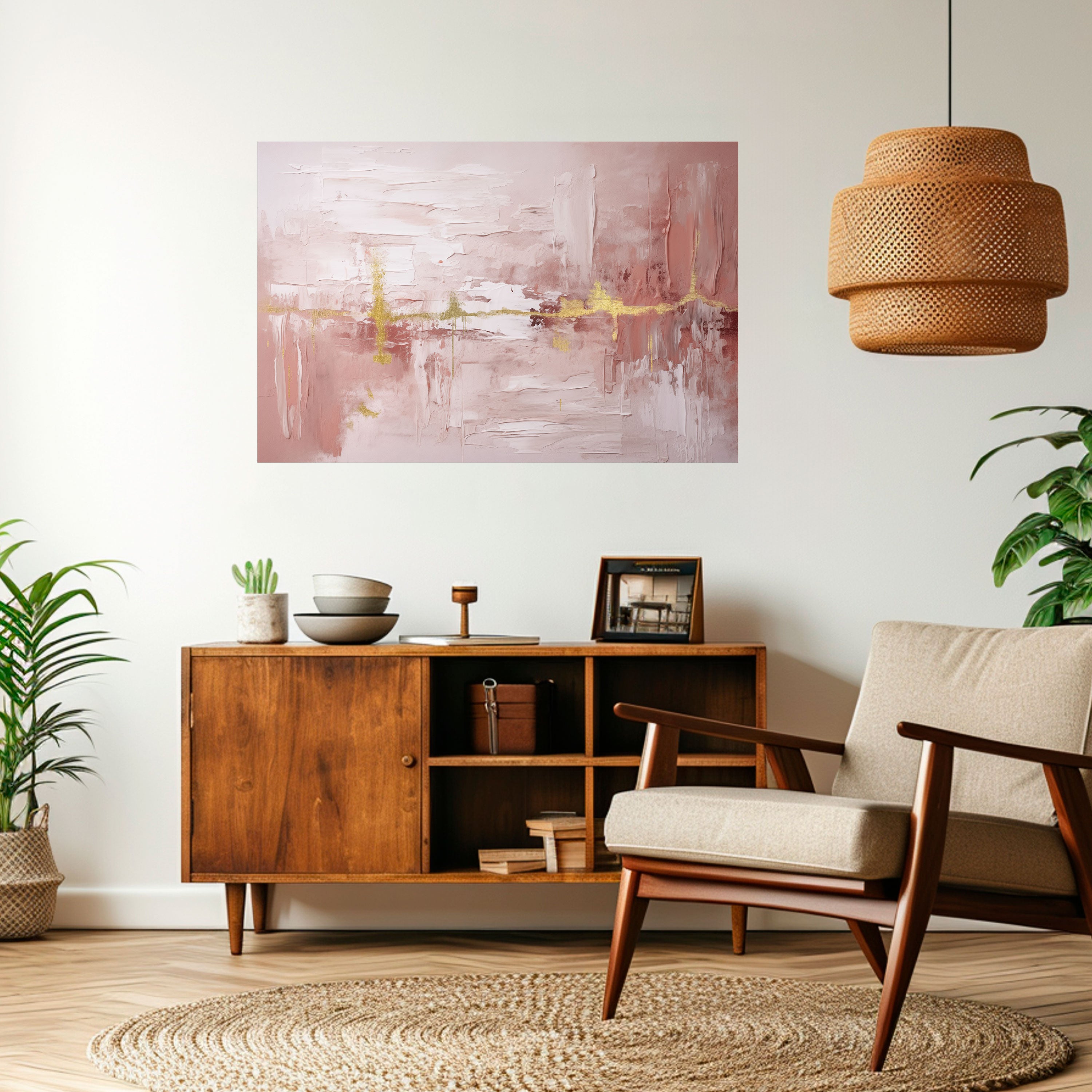 Póster horizontal autoadhesivo con impresión PROSECCO