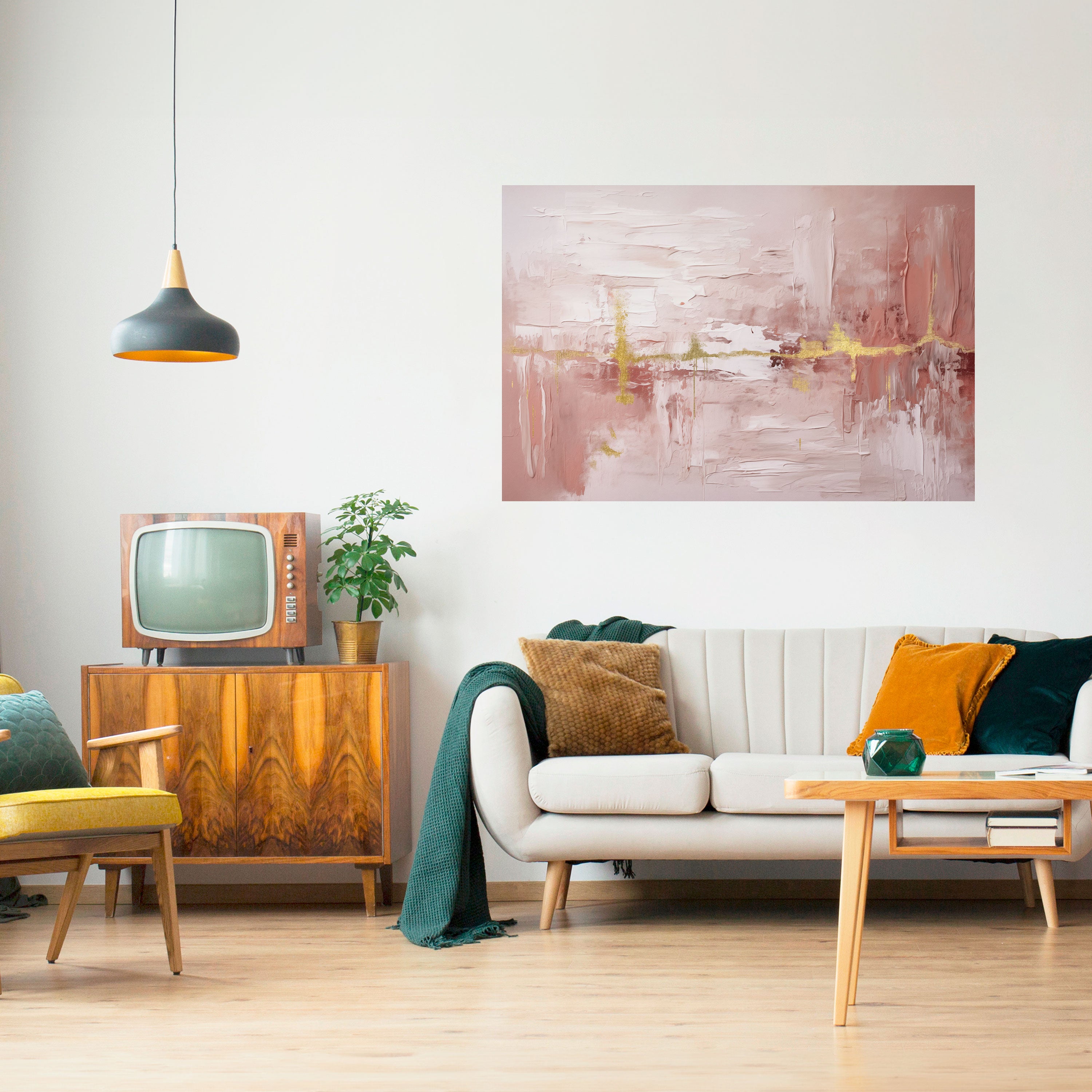 Póster horizontal autoadhesivo con impresión PROSECCO