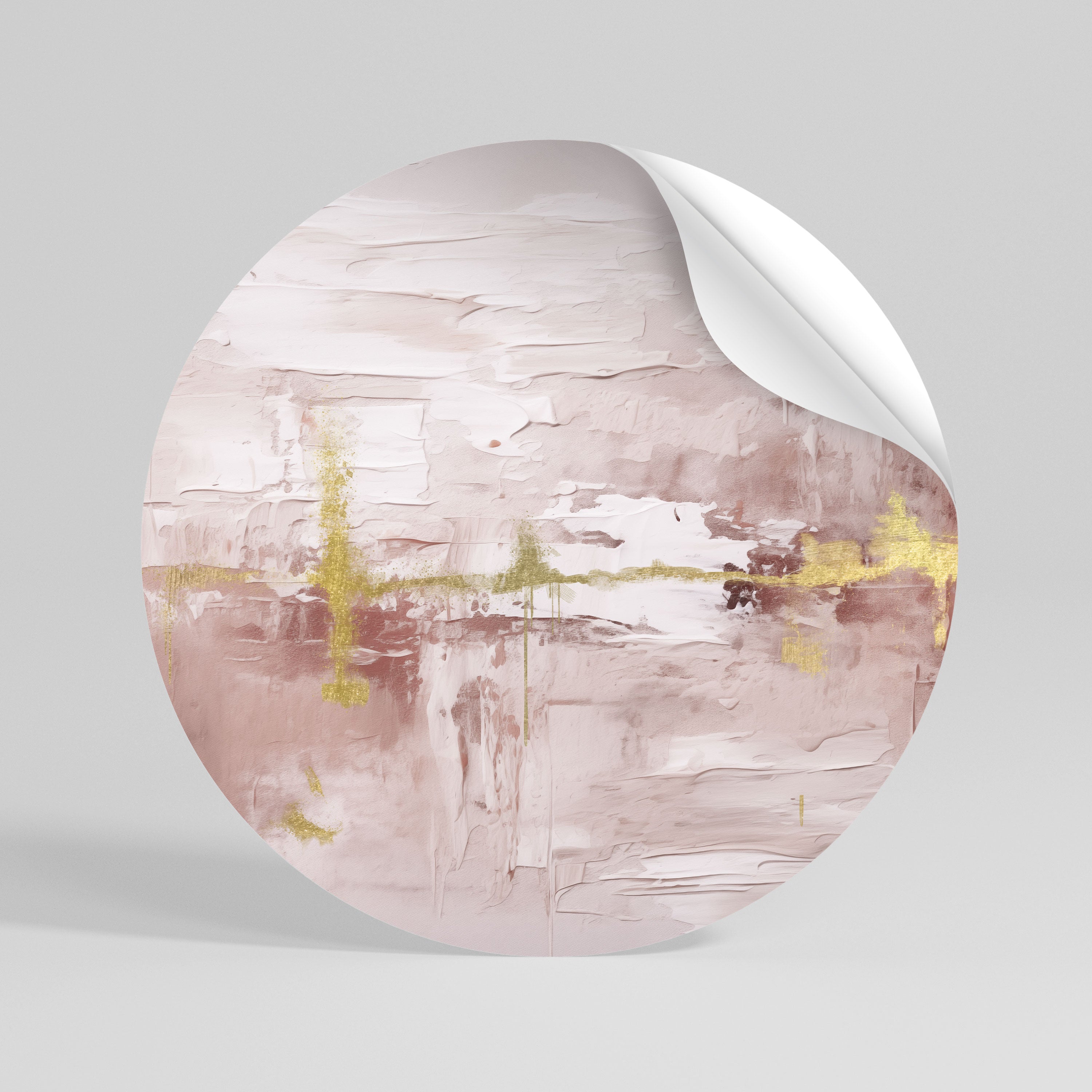 PROSECCO IMPRESSION Vinilo adhesivo redondo