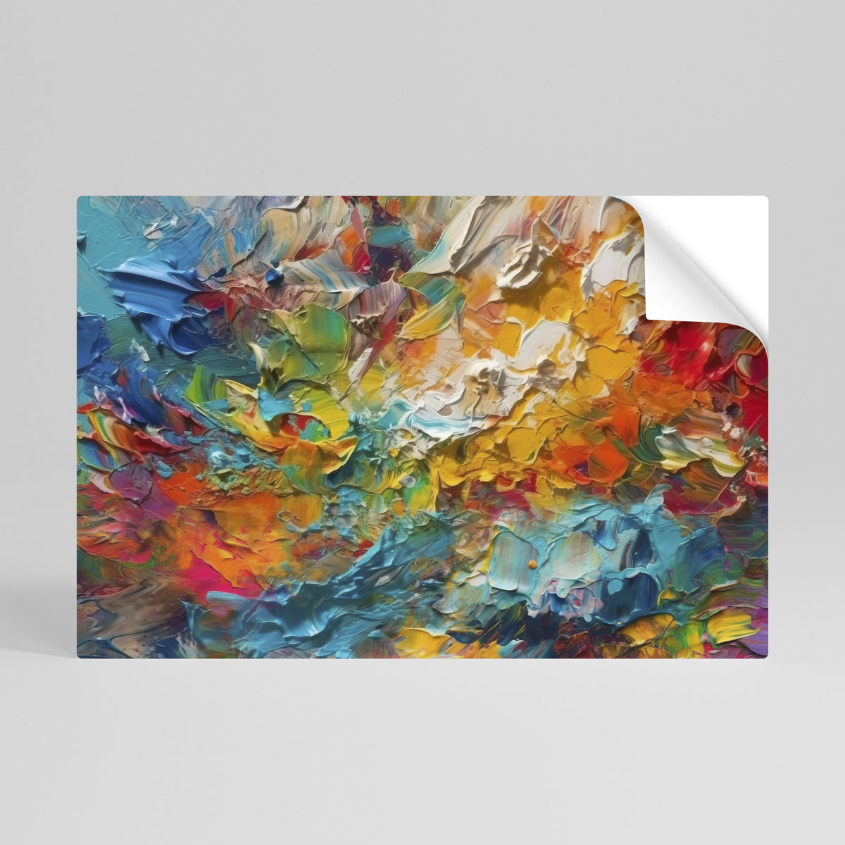 WHISPERS OF COLOR Póster adhesivo horizontal