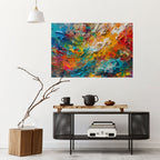 WHISPERS OF COLOR Póster Horizontal Adhesivo