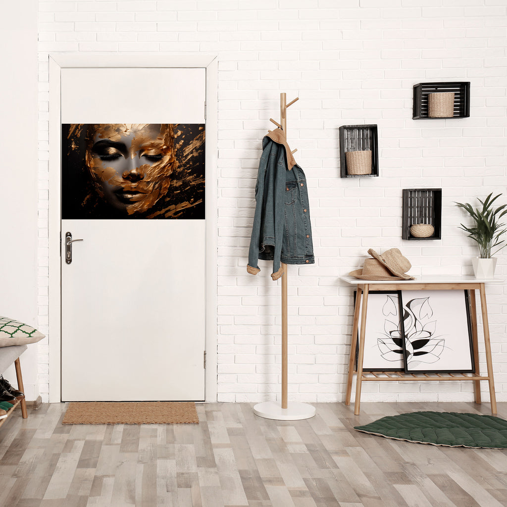 BELLEZA RESPLANDECIENTE Póster horizontal autoadhesivo