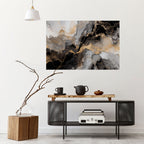 MYSTIC VEINS Peel and Stick Horizontal Poster