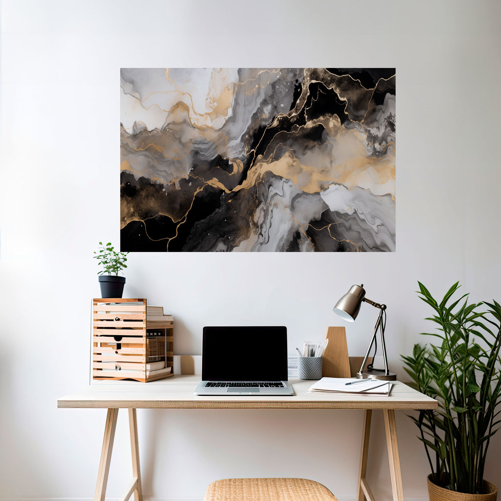 Póster horizontal autoadhesivo de VENAS MÍSTICAS