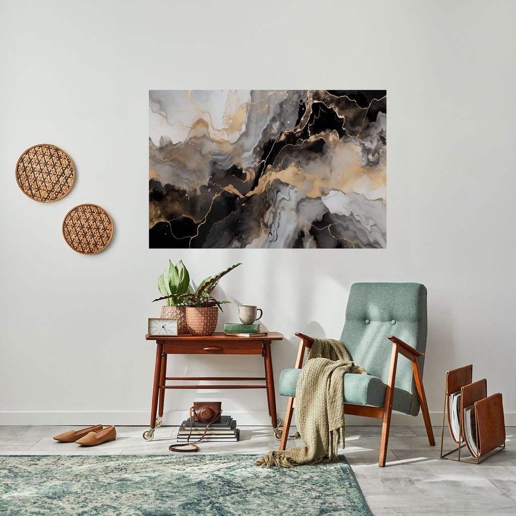 Póster horizontal autoadhesivo de VENAS MÍSTICAS