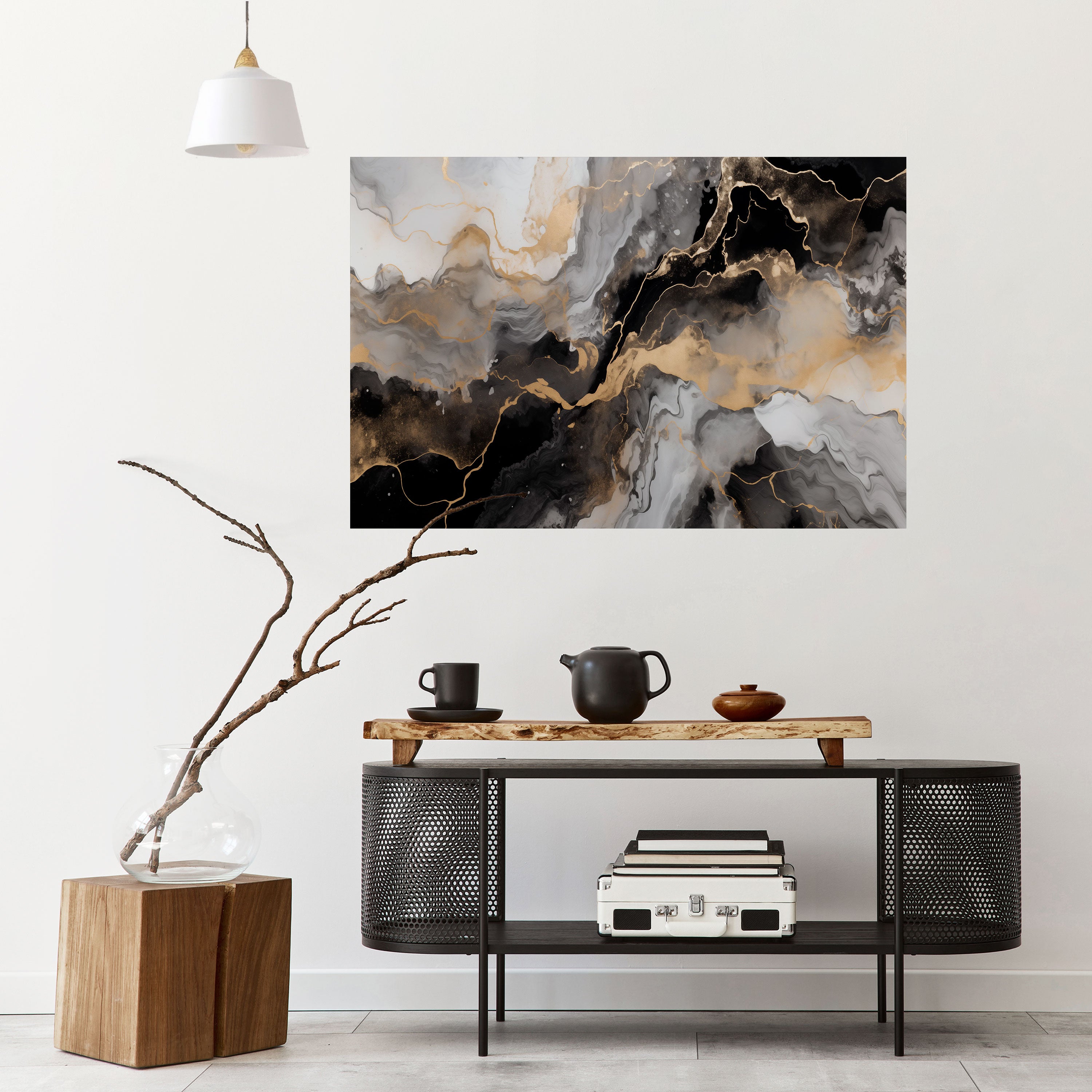 Póster horizontal autoadhesivo de VENAS MÍSTICAS