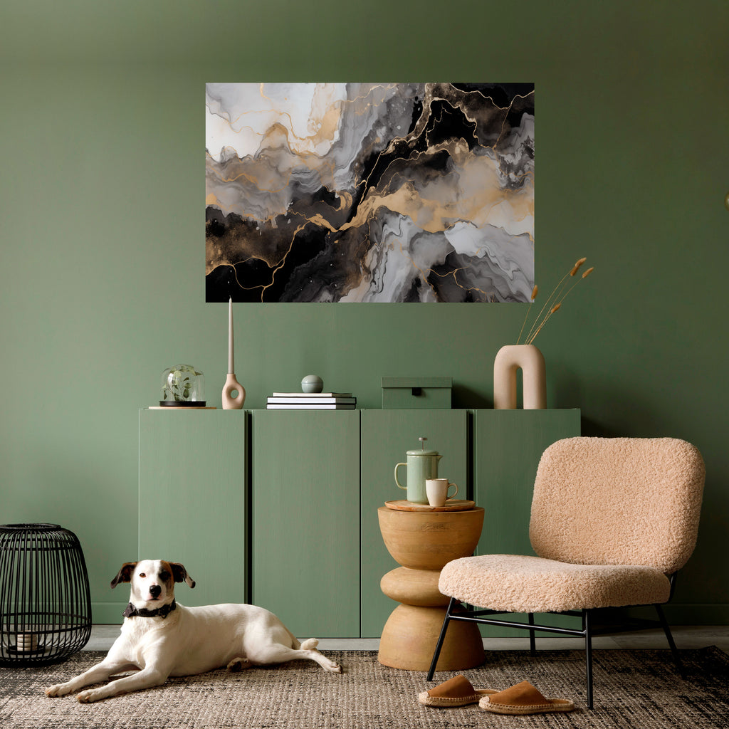 Póster horizontal autoadhesivo de VENAS MÍSTICAS