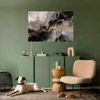 MYSTIC VEINS Peel and Stick Horizontal Poster