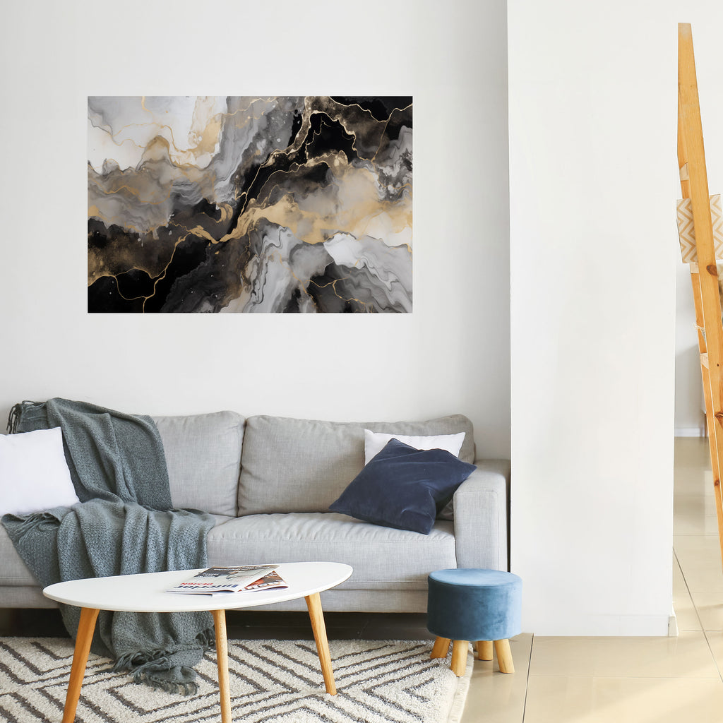 Póster horizontal autoadhesivo de VENAS MÍSTICAS