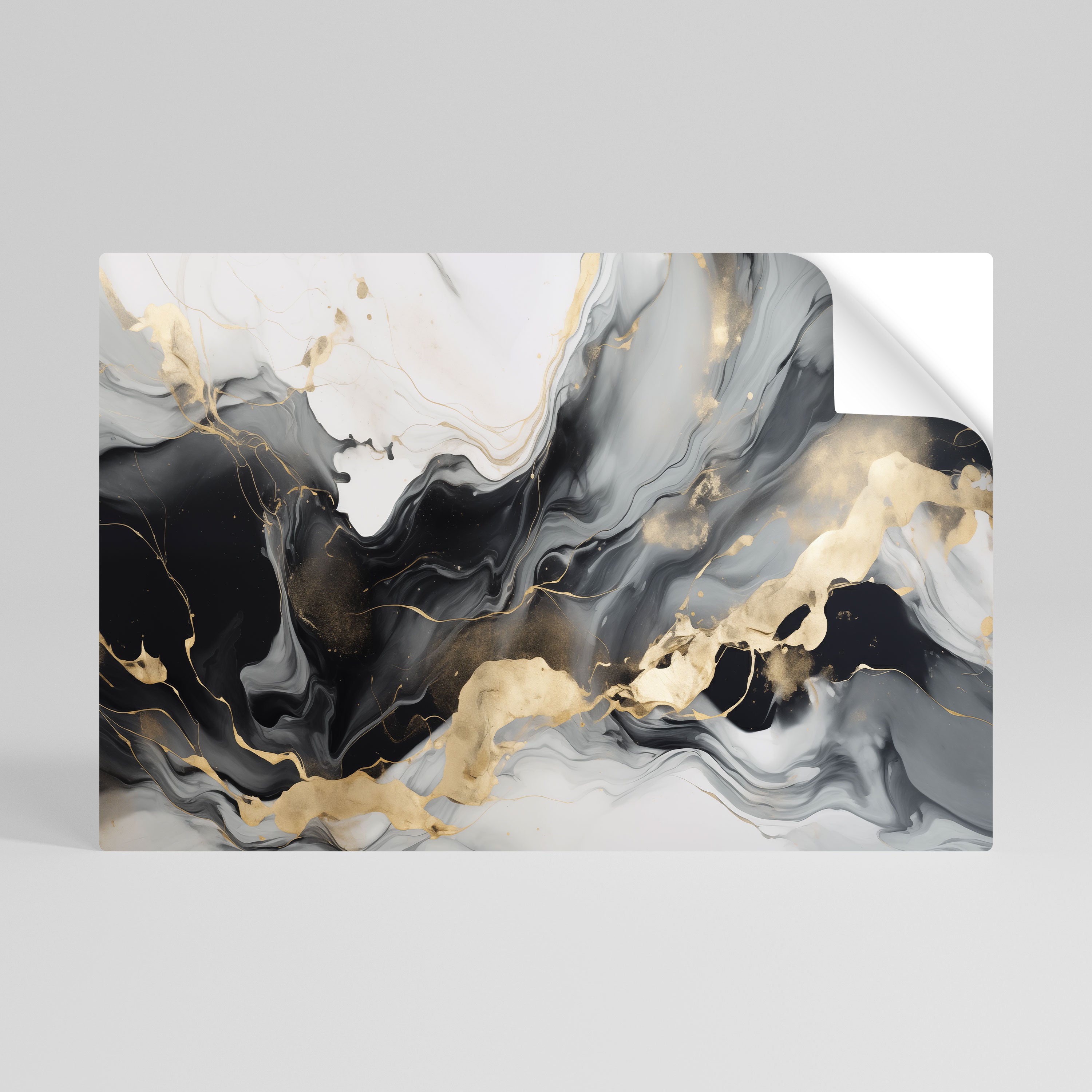 VENAS ARMONIOSAS Póster horizontal autoadhesivo