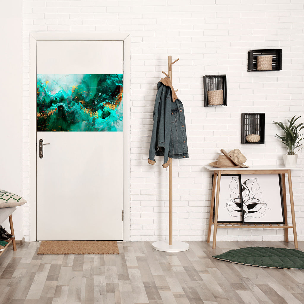 Póster horizontal autoadhesivo "Ondas elegantes"