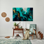 SUBLIME WHIRLS Póster Horizontal Adhesivo