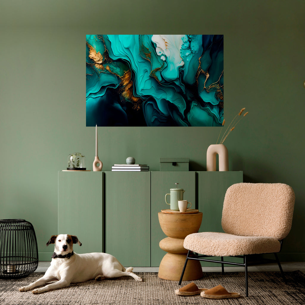 Póster horizontal autoadhesivo SUBLIME WHIRLS