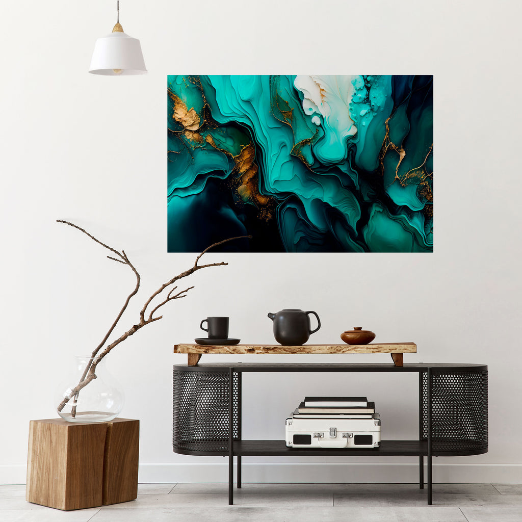 Póster horizontal autoadhesivo SUBLIME WHIRLS