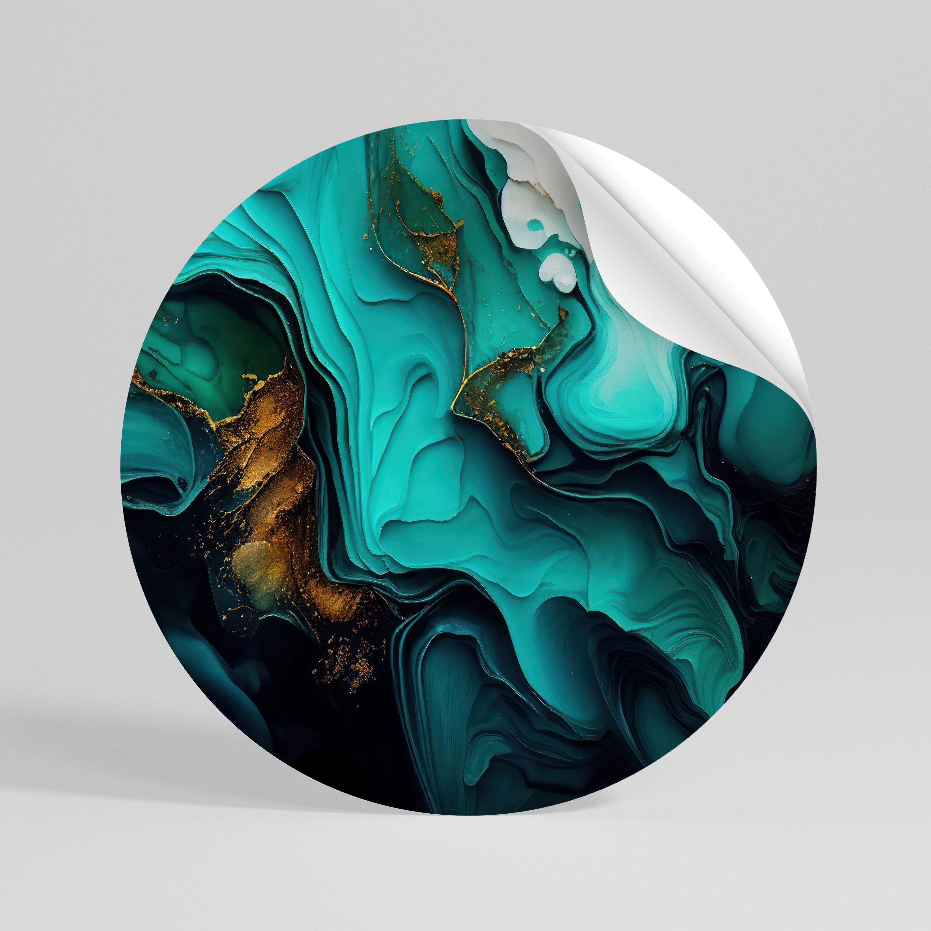 SUBLIME WHIRLS Vinilo adhesivo redondo