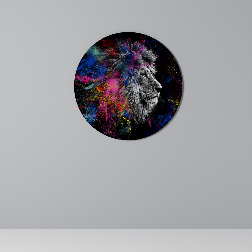 LION ARTISTRY Round Wall Art