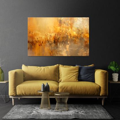 SEARING GLOW Cuadro en lienzo horizontal