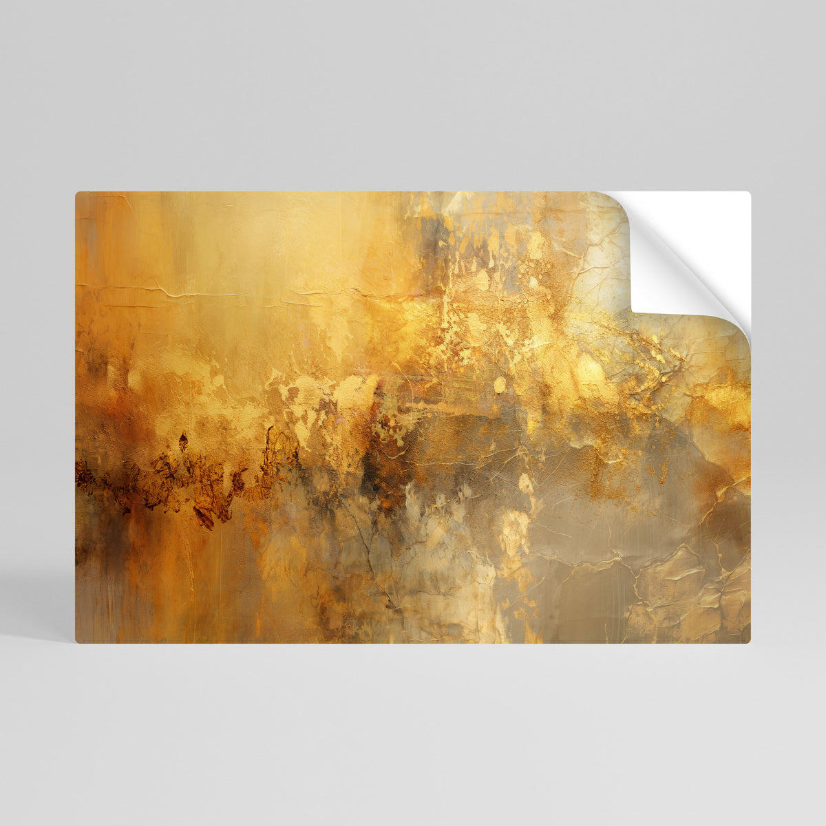 SEARING GLOW Póster adhesivo horizontal
