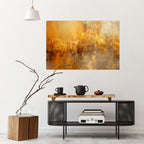 SEARING GLOW Póster Horizontal Adhesivo