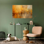 SEARING GLOW Póster Horizontal Adhesivo