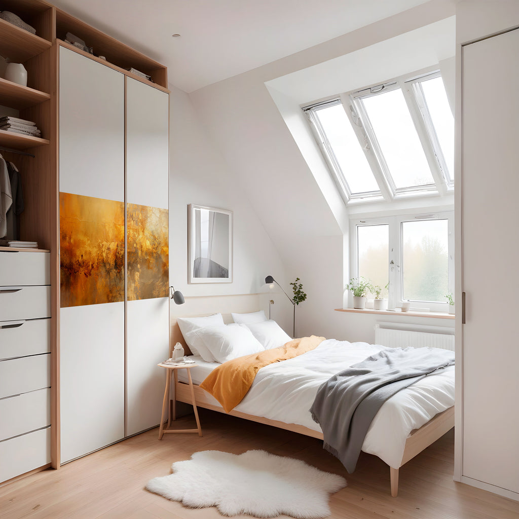 Póster horizontal autoadhesivo RESPLANDOR ABRASIVO