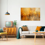 SEARING GLOW Póster Horizontal Adhesivo