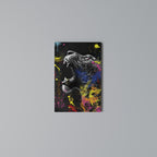 LEOPARD ARTISTRY Cuadro en lienzo vertical