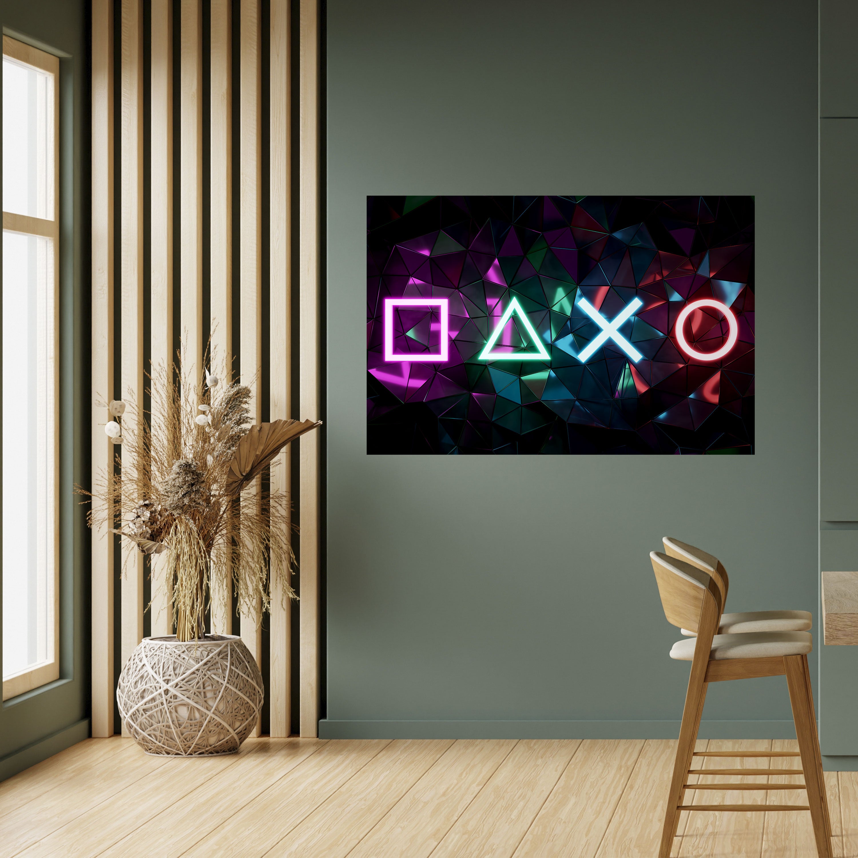 Póster horizontal autoadhesivo INFINITY ICON