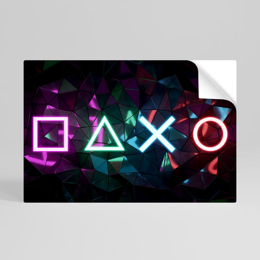 INFINITY ICON Póster adhesivo horizontal