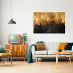 RADIANT SPARK Peel and Stick Horizontal Poster