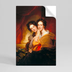 SYMMETRY OF SOULS Póster Vertical Adhesivo