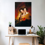 SYMMETRY OF SOULS Póster Vertical Adhesivo