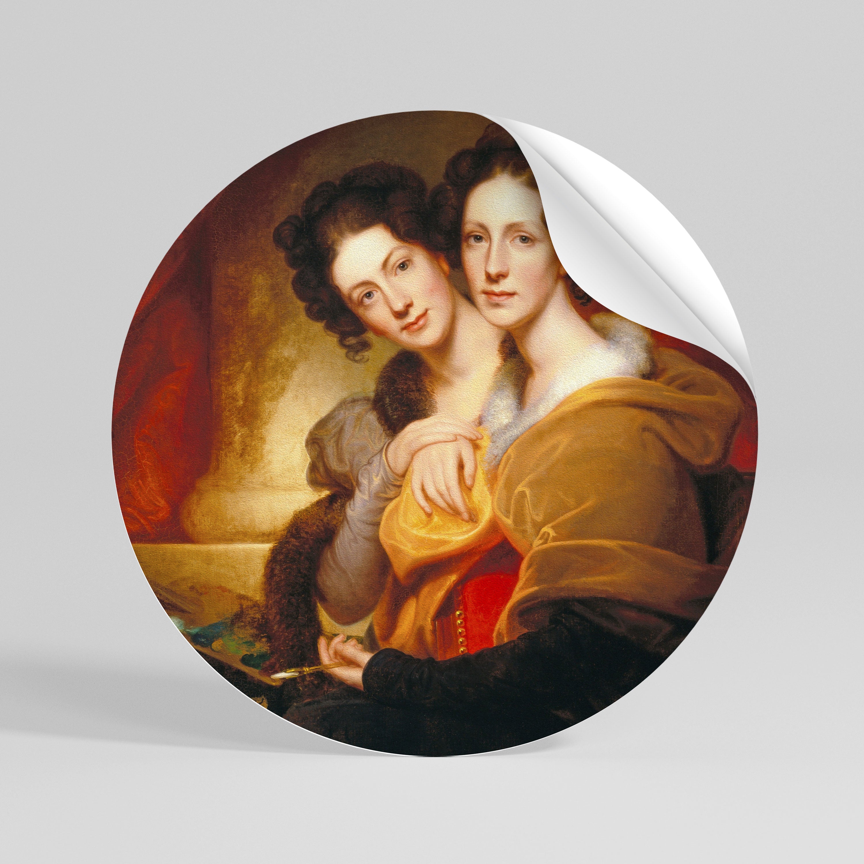 SYMMETRY OF SOULS Vinilo adhesivo redondo