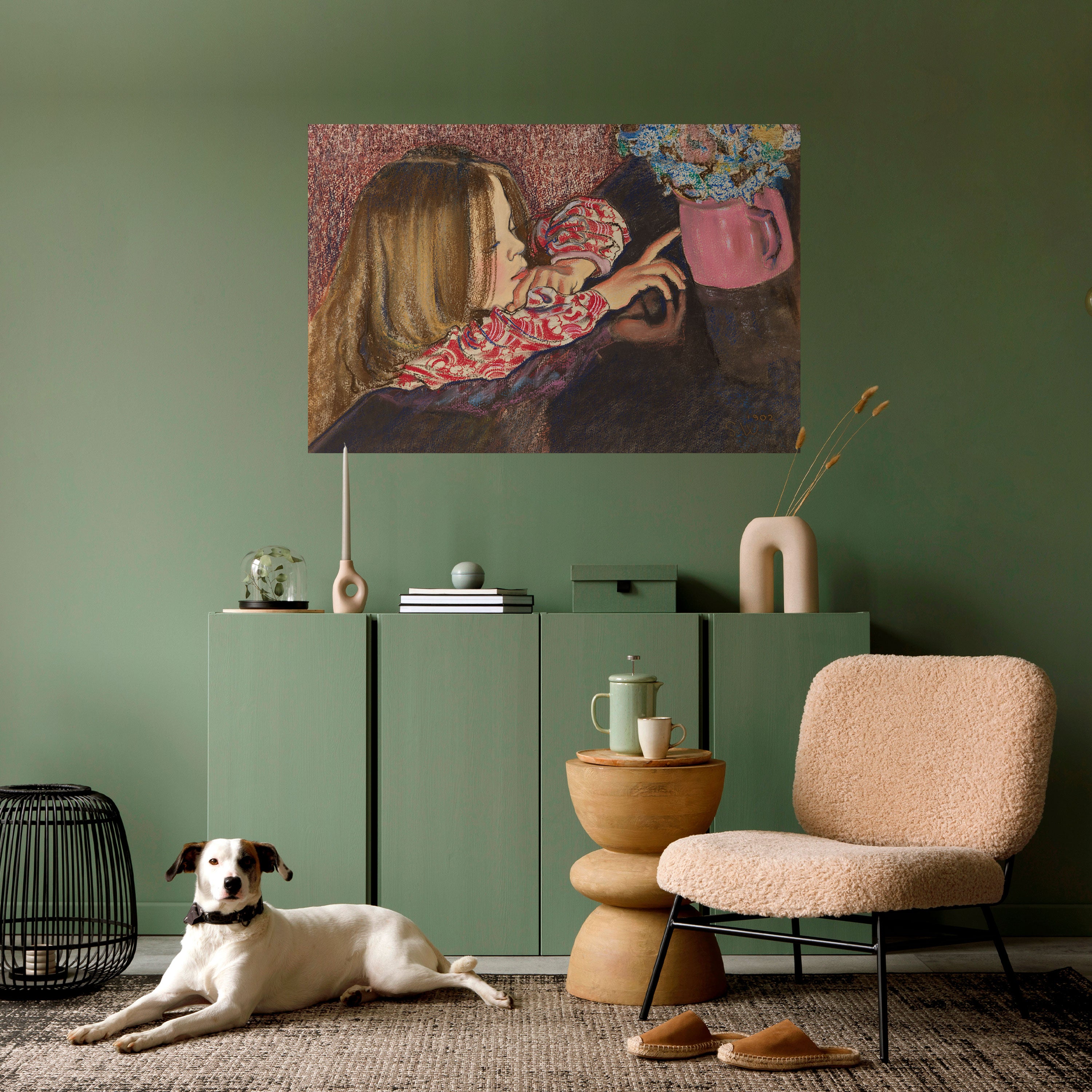 Póster horizontal autoadhesivo "MARAVILLA INFANTIL"