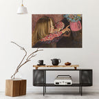 CHILDLIKE WONDER Póster Horizontal Adhesivo