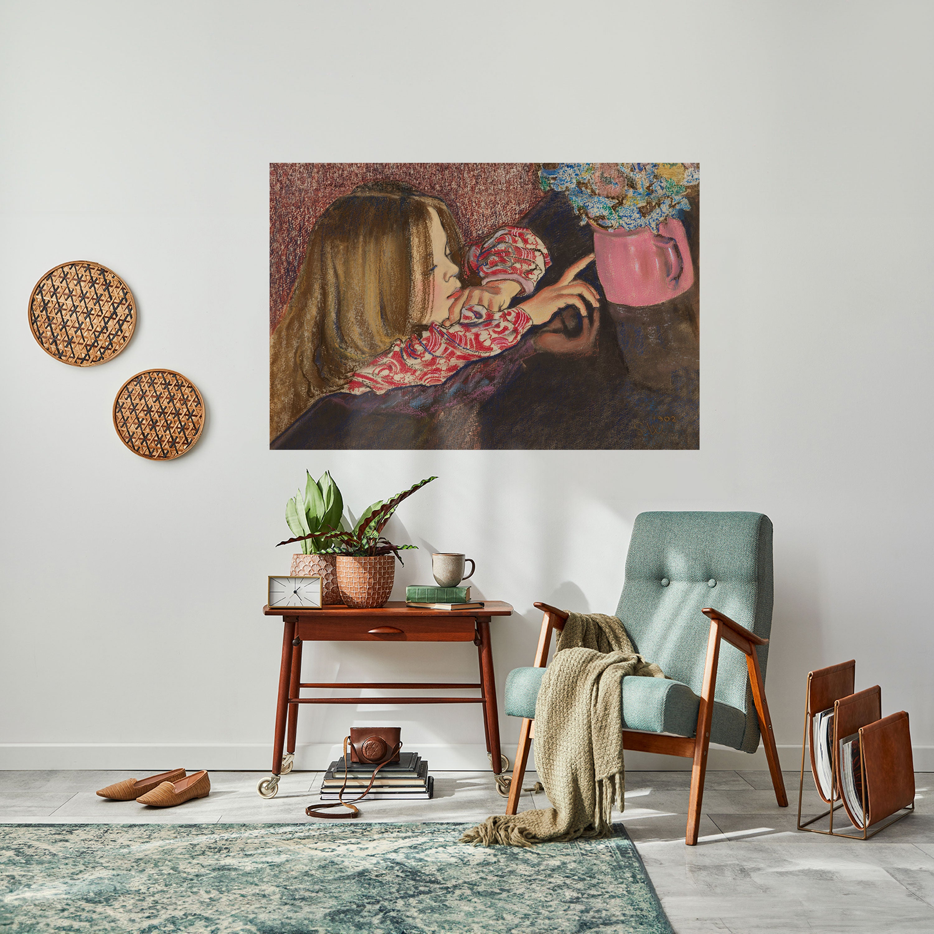 Póster horizontal autoadhesivo "MARAVILLA INFANTIL"