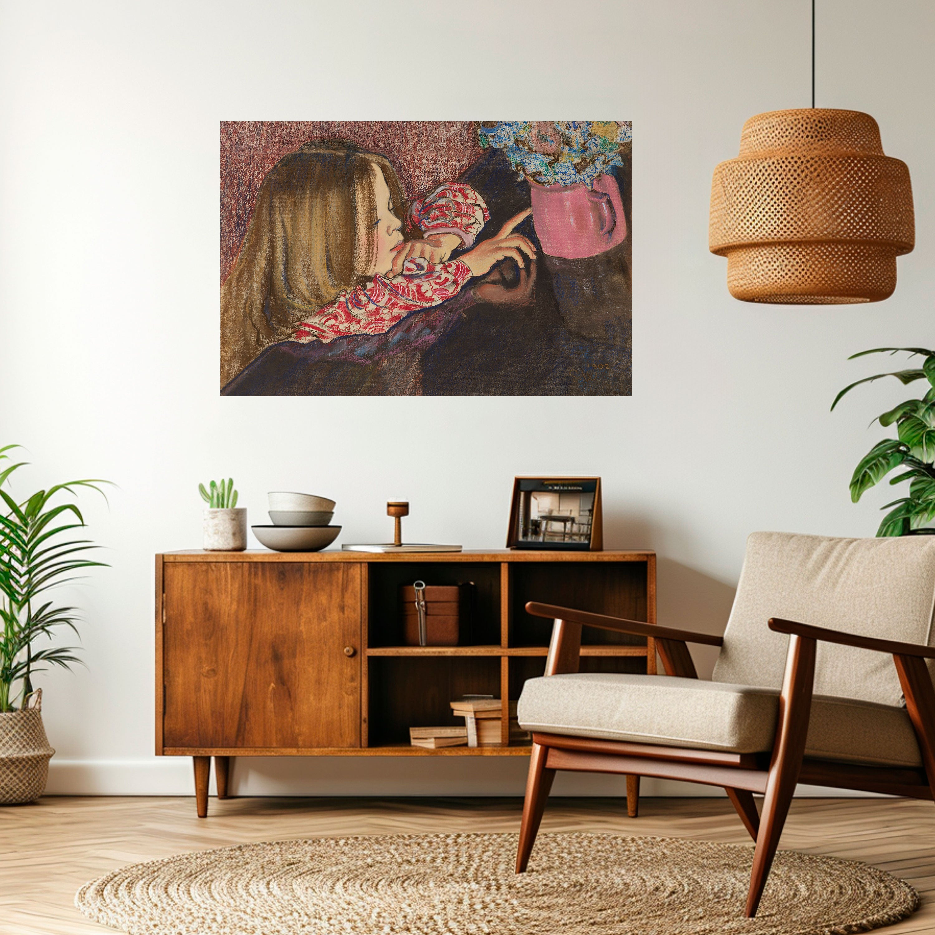 Póster horizontal autoadhesivo "MARAVILLA INFANTIL"