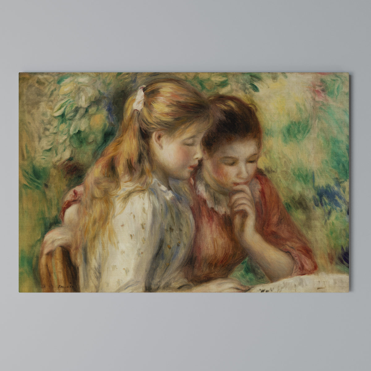 WHISPERS OF FRIENDSHIP Cuadro en lienzo horizontal