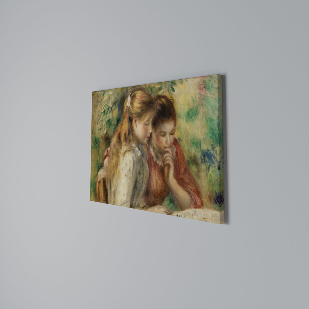 WHISPERS OF FRIENDSHIP Cuadro en lienzo horizontal