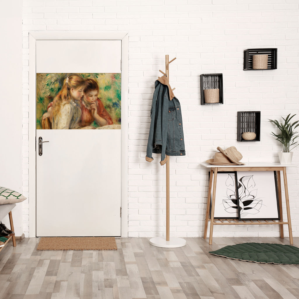 Susurros de amistad Póster horizontal autoadhesivo