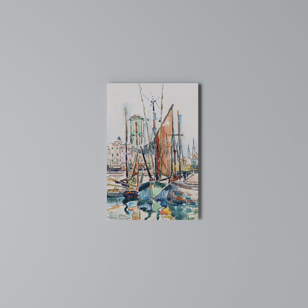 LA ROCHELLE Cuadro en lienzo vertical