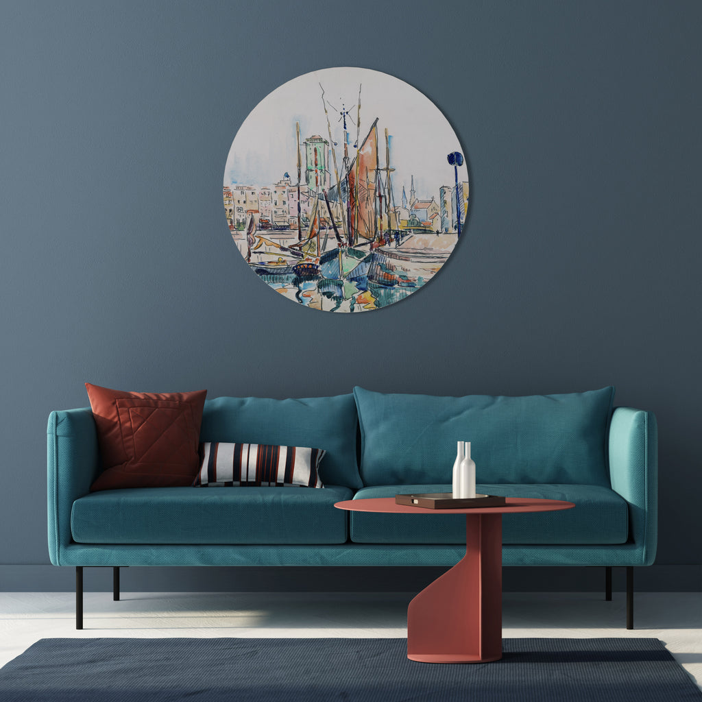 LA ROCHELLE Round Wall Art