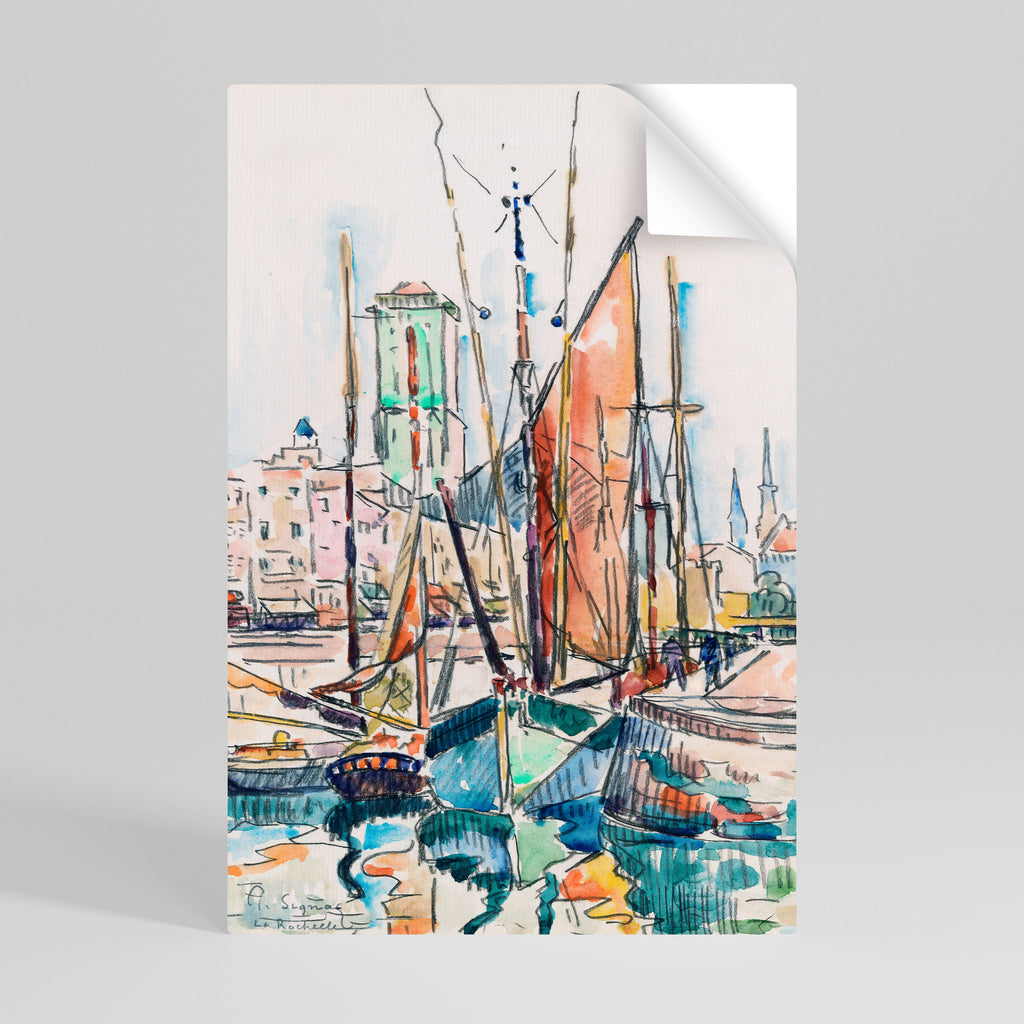 LA ROCHELLE Peel and Stick Vertical Poster