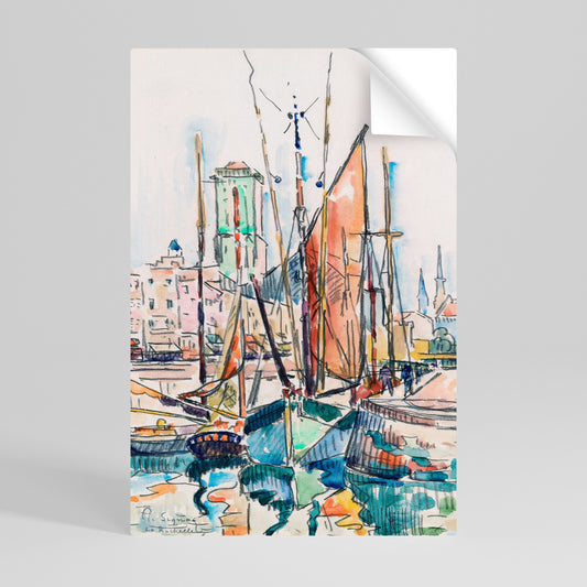 LA ROCHELLE Póster adhesivo vertical