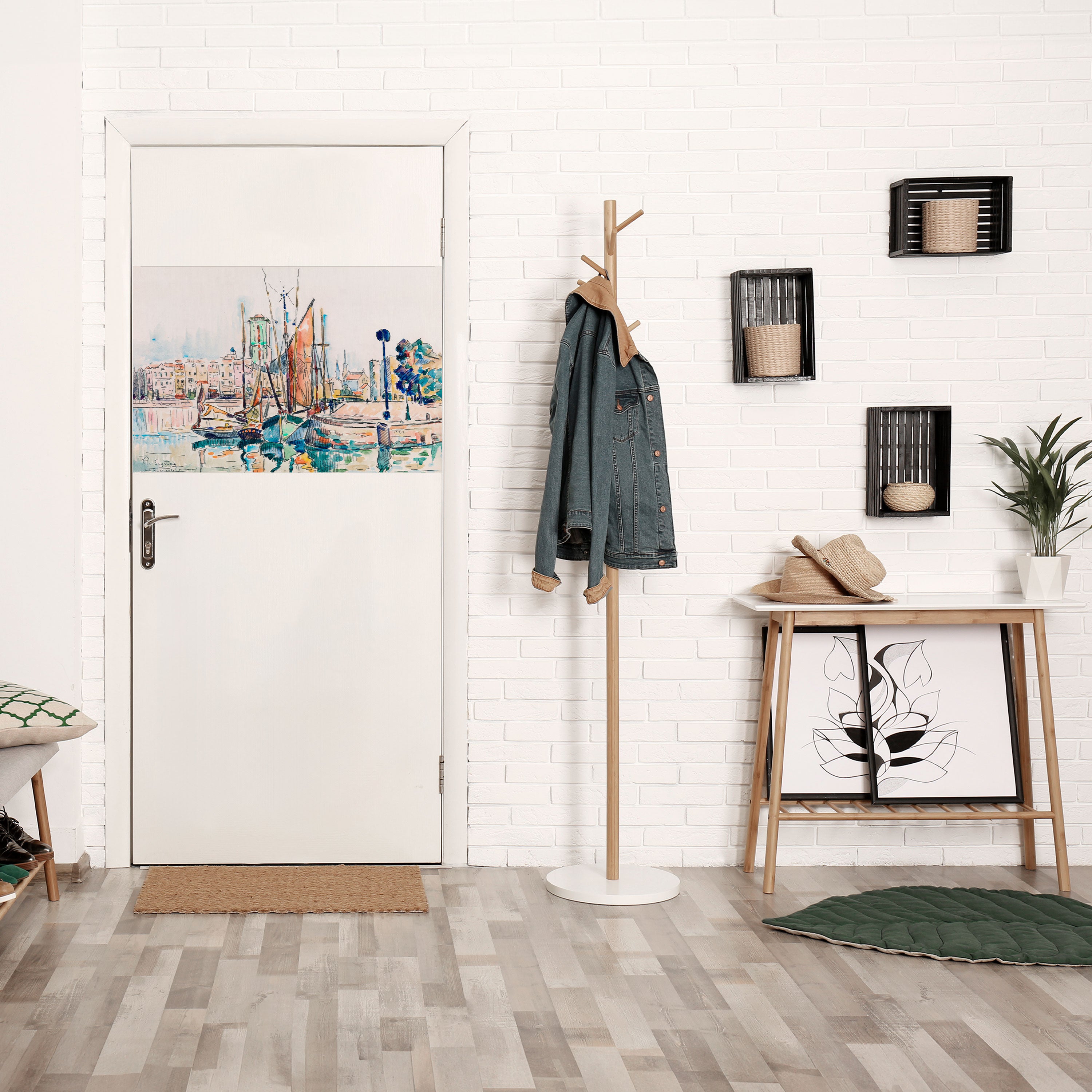 Póster horizontal autoadhesivo de LA ROCHELLE