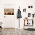 SAILS IN SERENITY Peel and Stick Horizontal Poster