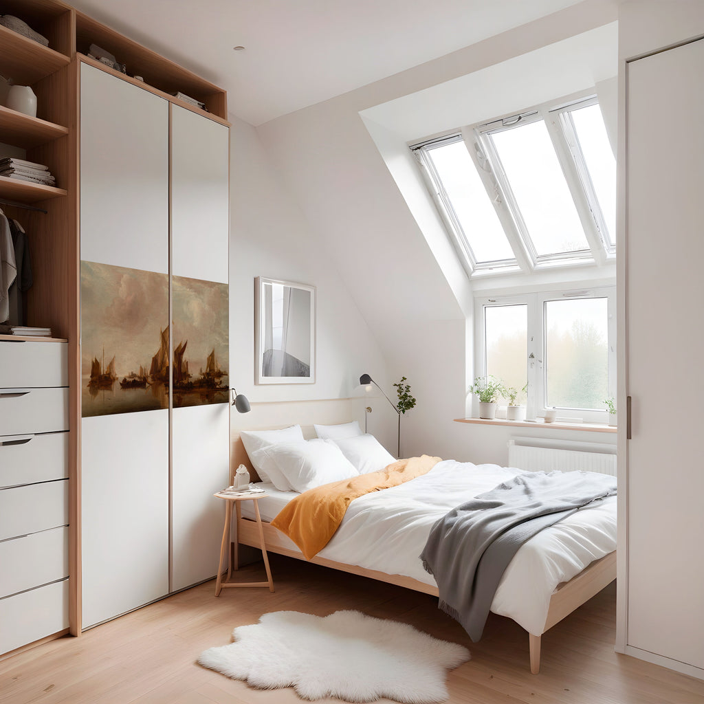 Póster horizontal autoadhesivo "Navega en serenidad"