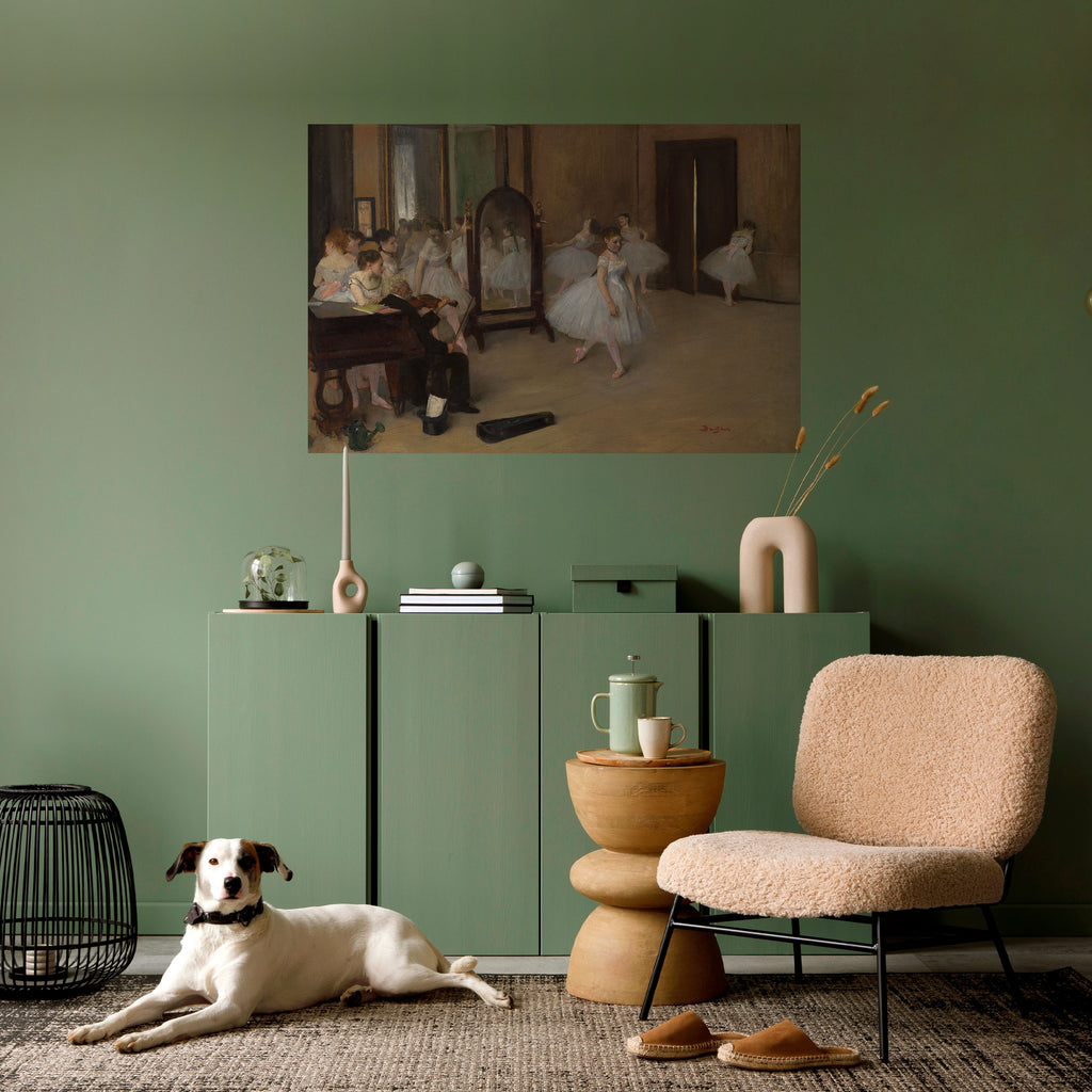 ESPÍRITUS EN TUTÚS Póster horizontal autoadhesivo