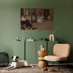 SPIRITS IN TUTUS Póster Horizontal Adhesivo